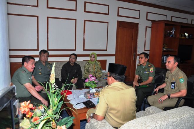Kemenhan RI Kunjungi Bengkalis