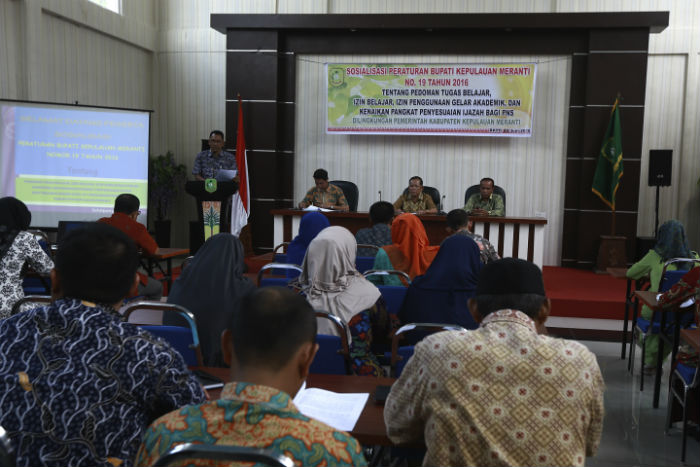 Kenaikan Pangkat Sesuai Ijazah PNS di Meranti Dipermudah, Tak Perlu Menunggu Bertahun