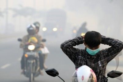 Kualitas Udara Dumai Kian Mmeburuk, Solusinya Hanya Masker