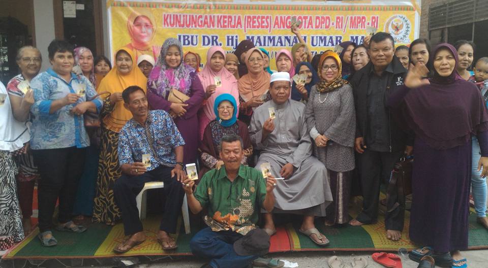 Kunjungan Kerja Reses Anggota DPD RI Maimanah Umar Serap Aspirasi Rakyat Riau
