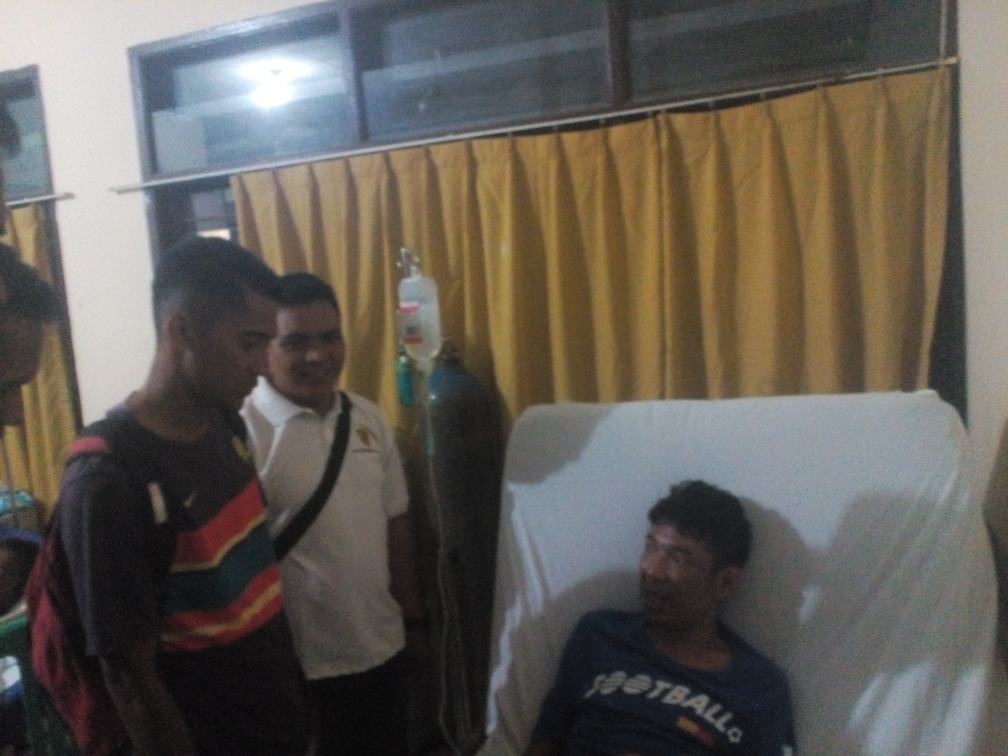 Lama Tak Ada Kabar, Mantan Pemain  Persih dan Persires Sekarang Lagi Dirawat di RSUD Tembilahan