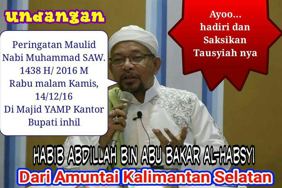 Malam Ini, Maulid Nabi Masjid YAMP Hadirkan Pencerahan Dari Kalimantan