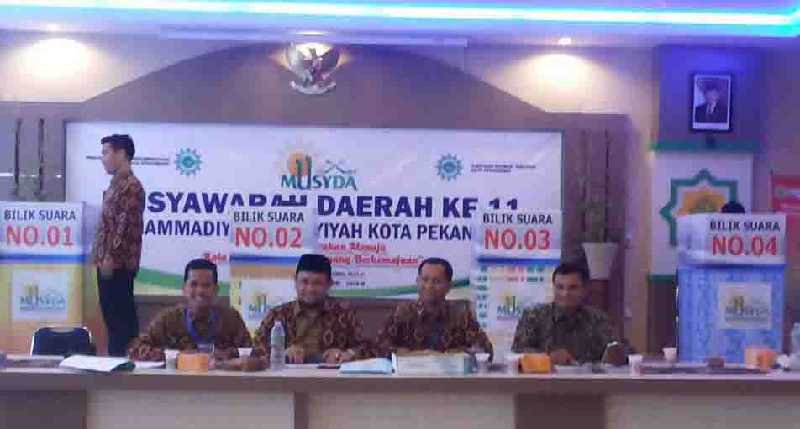 Musda Usai, Muhammadiyah dan Aisyiyah Pekanbaru Punya Ketua Baru