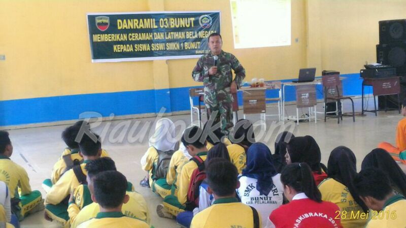 Osis SMKN I Bunut Prakarsai Seminar Narkoba Dan Bela Nagara