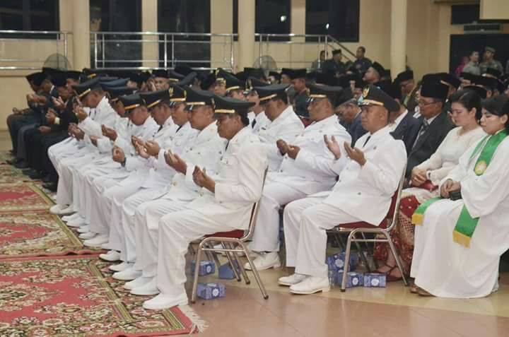 Pejabat Eselon IIIb Pemkab Inhil Baru Dilantik