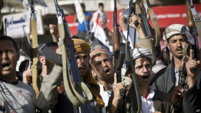 Pemberontak Houthi Serang Markas Penjaga Perbatasan Saudi dengan Rudal Balistik
