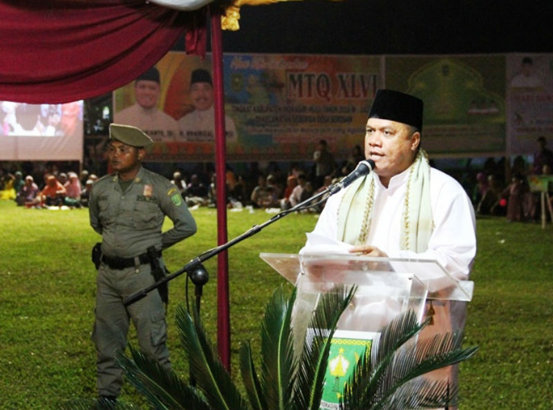Pembukaan MTQ di Kabupaten Inhu Dihadiri Ribuan Masyarakat
