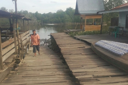 Pemerintah Desa Tanjung Siantar Inhil Wacanakan Bangun Dermaga Tahun 2017