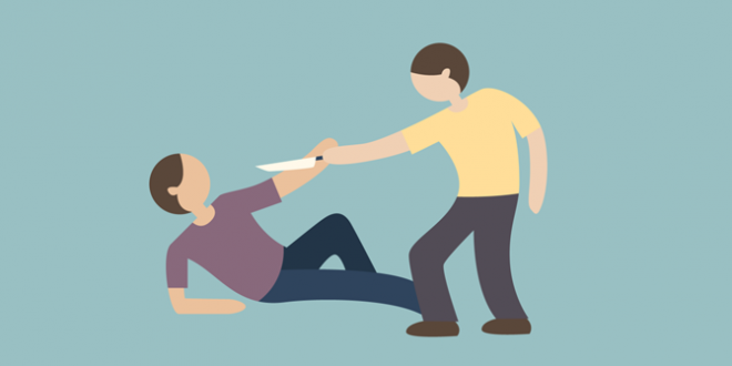 Pemilik Kafe Malah Dibacok Pengunjung