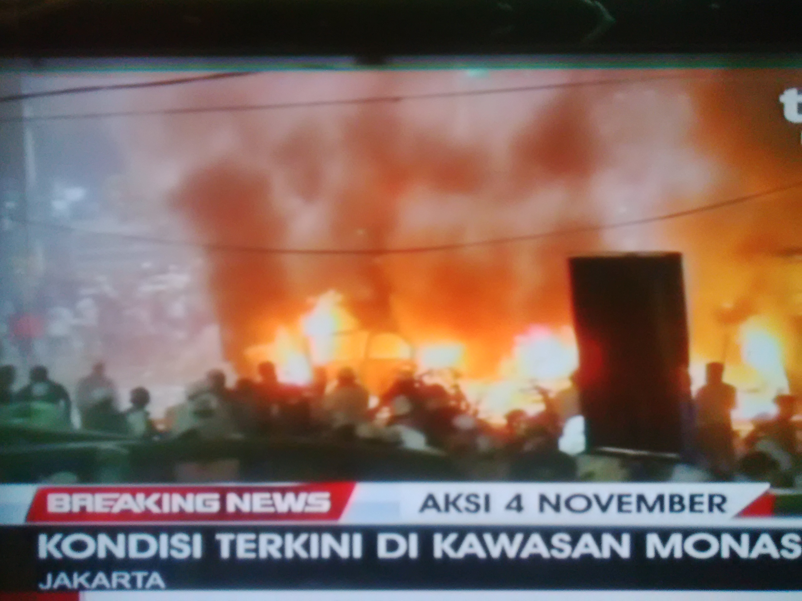 Pendemo Asal Dumai Terluka di Jakarta