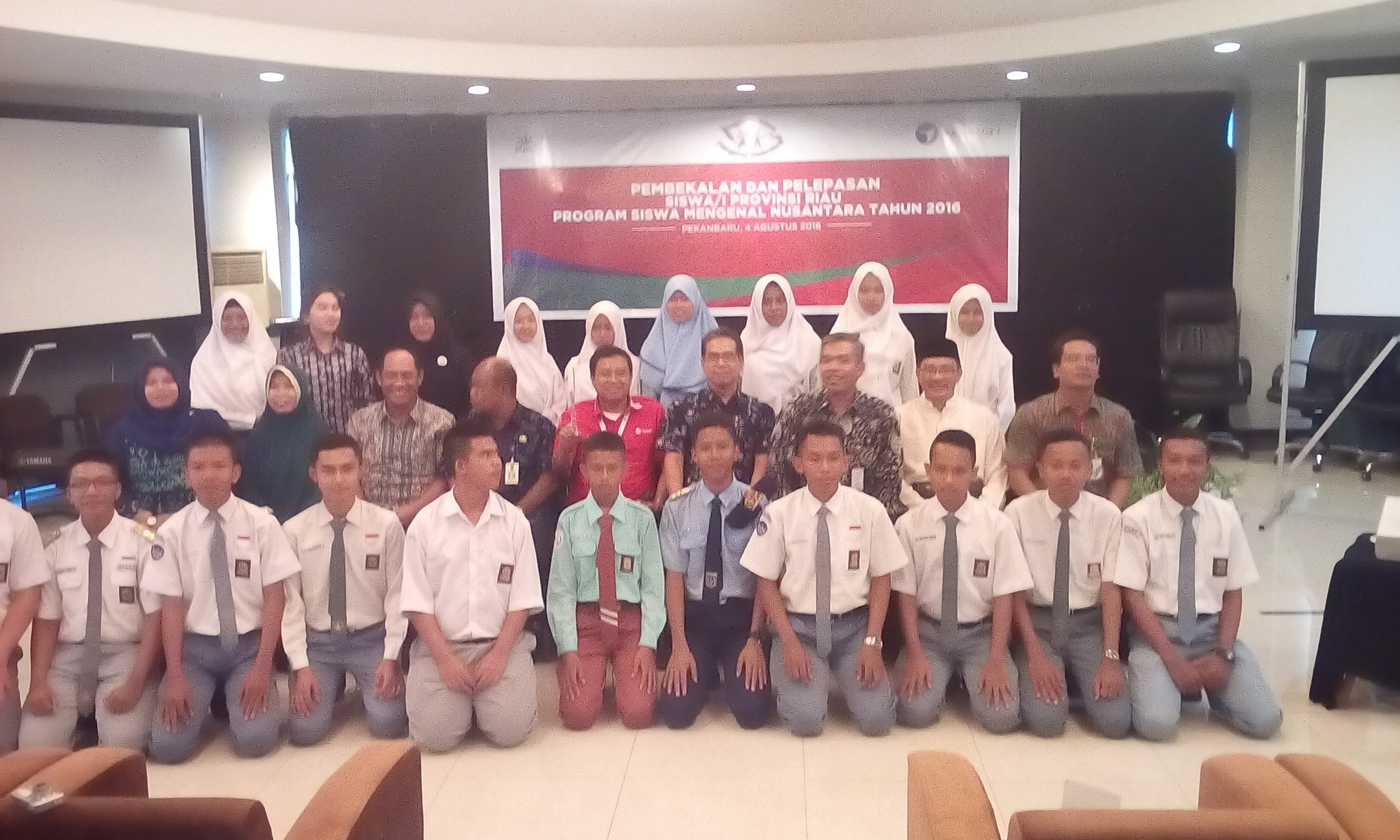 Pengiriman 20 Siswa Mengenal Nusantara Dari Riau Ke Kalimantan Utara