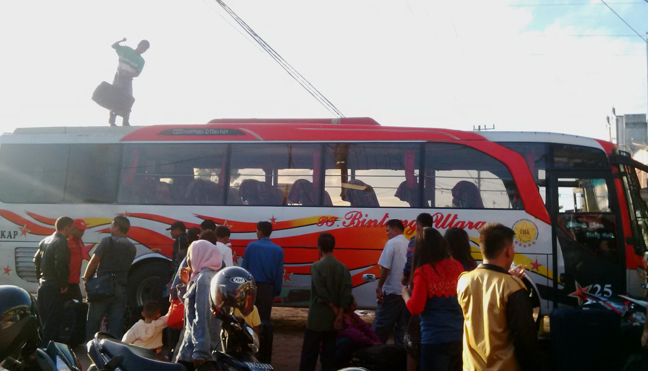 Perusahaan Bus di Dumai Belum Merasakan Lonjakan Penumpang Menjelang Natal dan Tahun Baru 2017