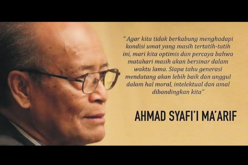 Pesan Alm Buya Syafii Maarif untuk Jenderal Andika