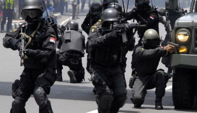 Polisi Selamatkan GOR TRibrata dari Teror BOM