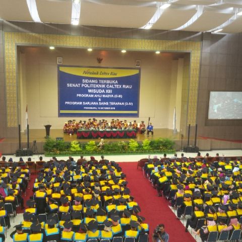 Politeknik Caltex Riau Sudah Wisuda 2.530 Mahasiswa/i