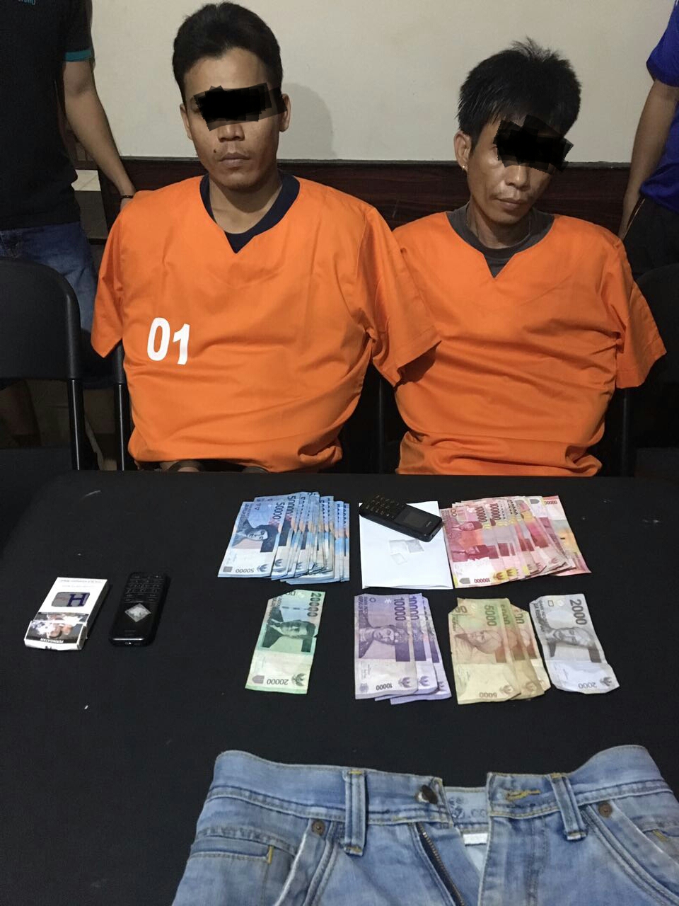 Polsek Kateman Berhasil Tangkap Dua Pelaku Tindak Pindana Narkotika di Tempat Berbeda