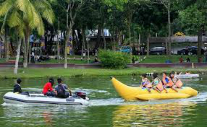 Puluhan Anak Asuh PLA Serbu Taman Rekreasi Alam Mayang Pekanbaru
