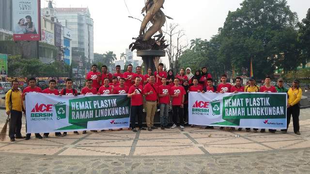 Rayakan HUT RI ke-71, ACE Bersih Indonesia Serentak di 30 Kota