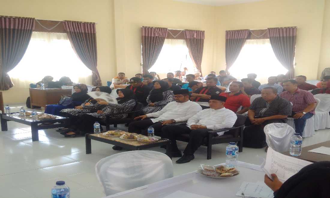 Ribuan Dubalang Kampar Antar Balon Muda Ardo Serahkan Dokumen Dukungan