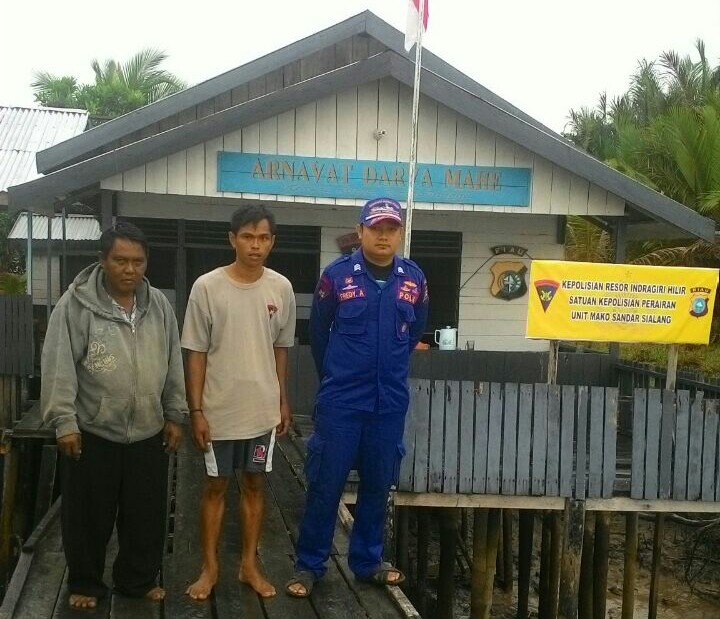 Kapal Pompong Tenggelam di Perairan Inhil, Satu ABK Hilang