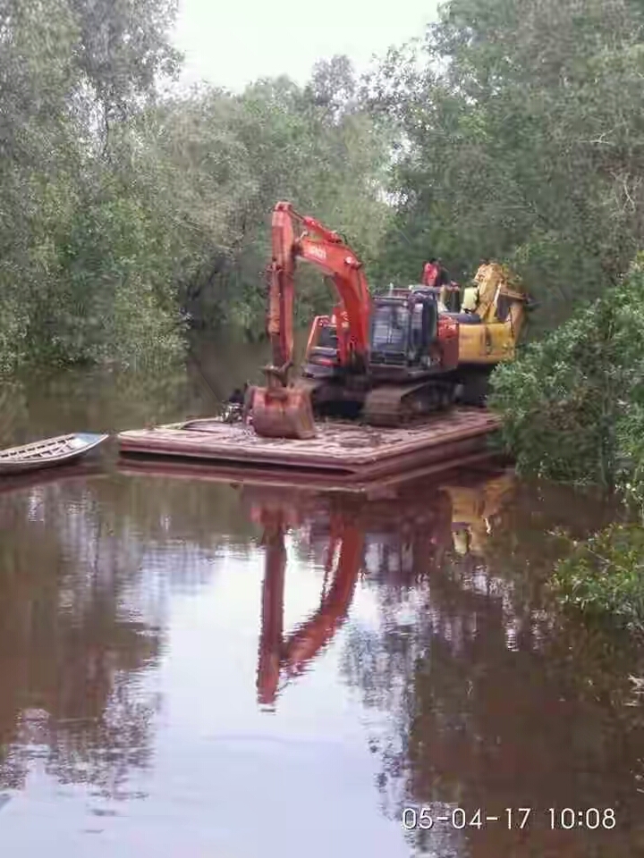 Sekian Lama Tidak Pernah Digali, Sungai Batang Tuaka Akhirnya Dinormalisasi