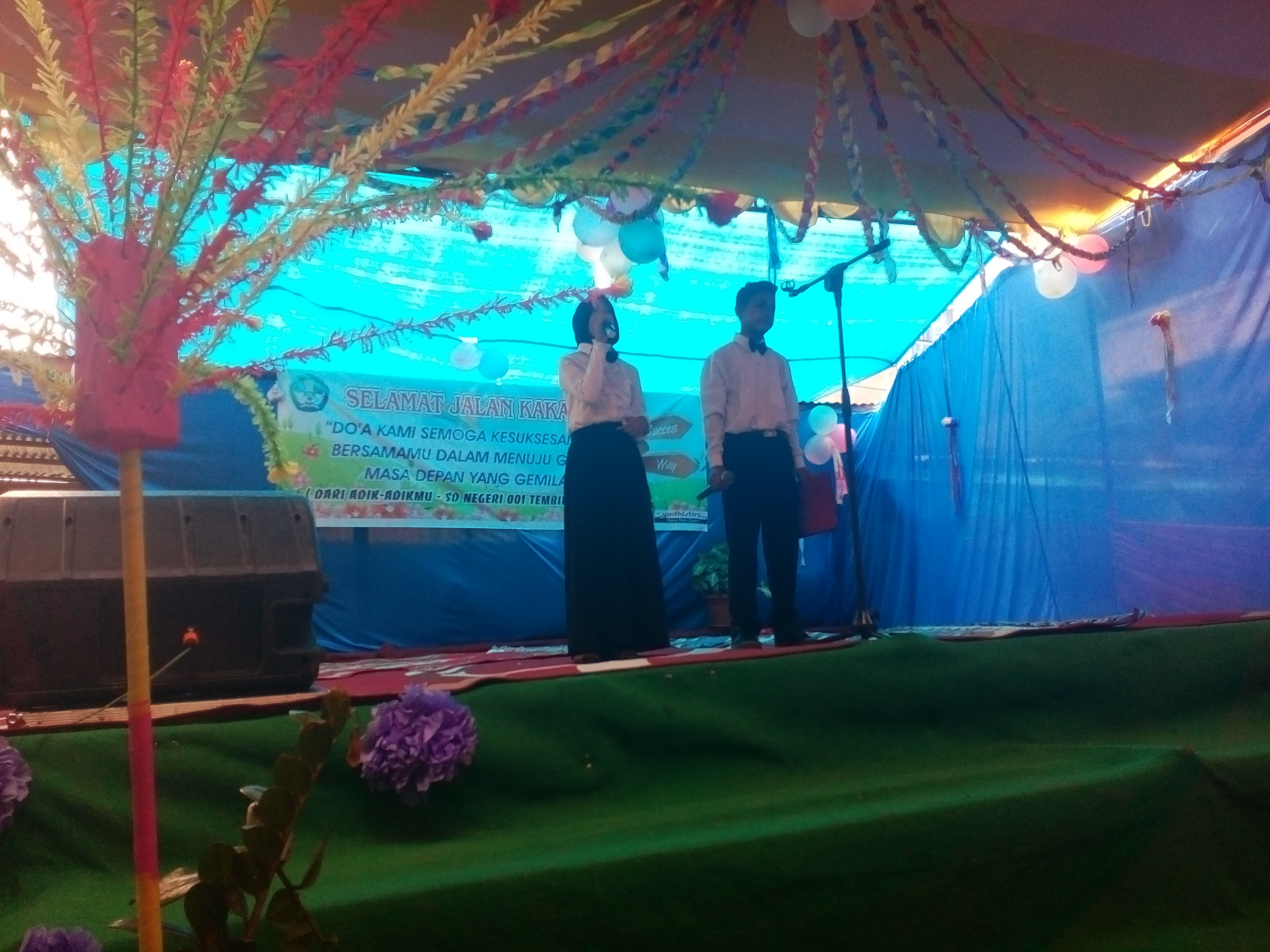 Sekolah Dasar Negeri 001 Tembilahan Kota Adakan Acara Pelepasan Siswa-siswi