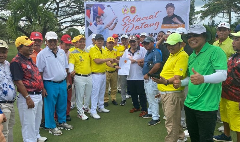 Seluruh Pengurus Daerah dan Klub Golf di Riau Dukung Japto Bacalon Ketum PB PGI