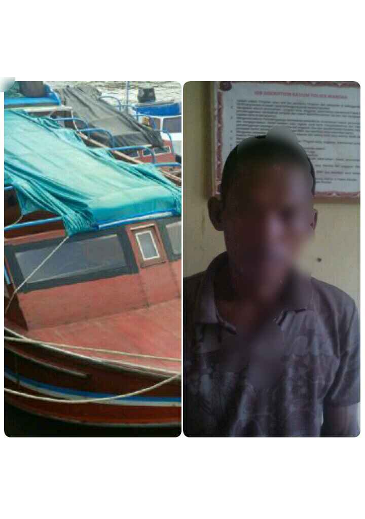 Terjadi Laka Laut Speedboat 500 PK dengan 40 PK Di Inhil