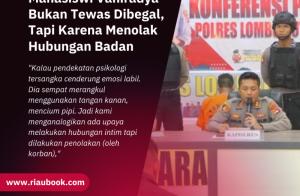 Mahasiswi Vaniradya Bukan Tewas Dibegal, Tapi Karena Menolak Hubungan Badan