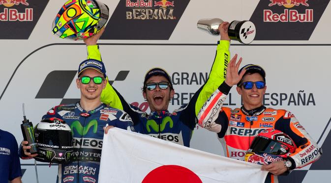 Tiga Kali Gagal, Rossi Optimis Bisa Menempel Ketat Marquez