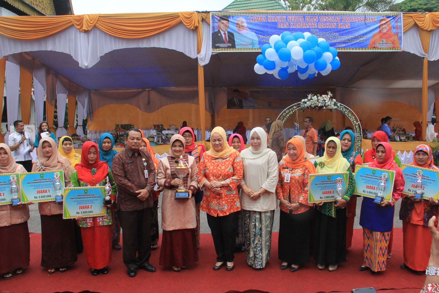 TP PKK Inhil Ikuti Lomba Masak di Tingkat Provinsi Tahun 2016