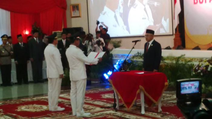 Usai Dilantik Sebagai Bupati, Mursini Diminta Langsung Kerja