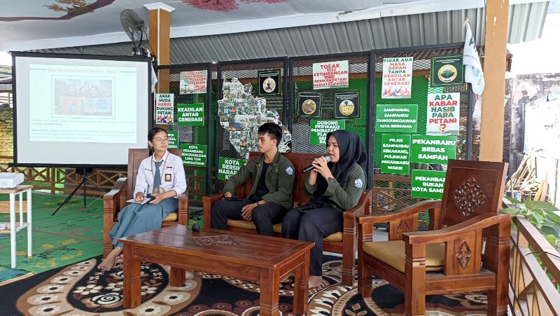 Vorest Fest WALHI Riau: Diskusi Keadilan Iklim & Antargenerasi