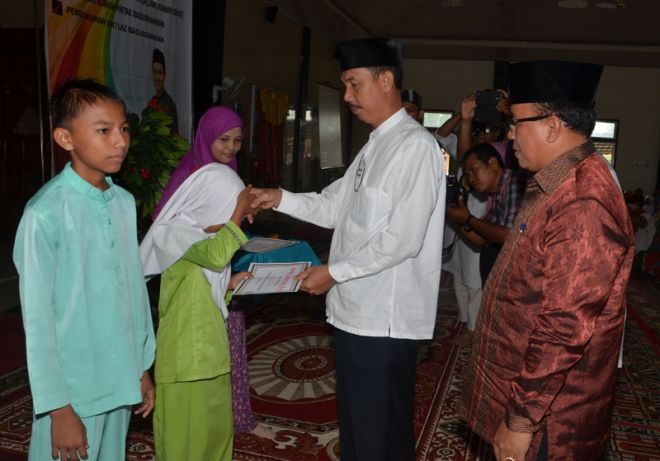 Wabup Bengkalis: Tak Ada Orang Miskin Karena Zakat