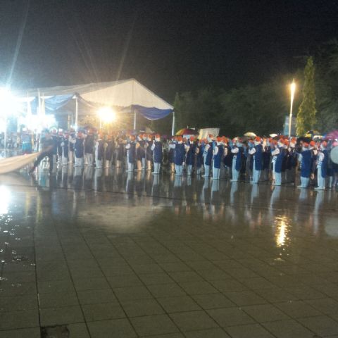 Diguyur Hujan Lebat, Penutupan MTQ ke XXXV Provinsi Riau Berjalan Lancar