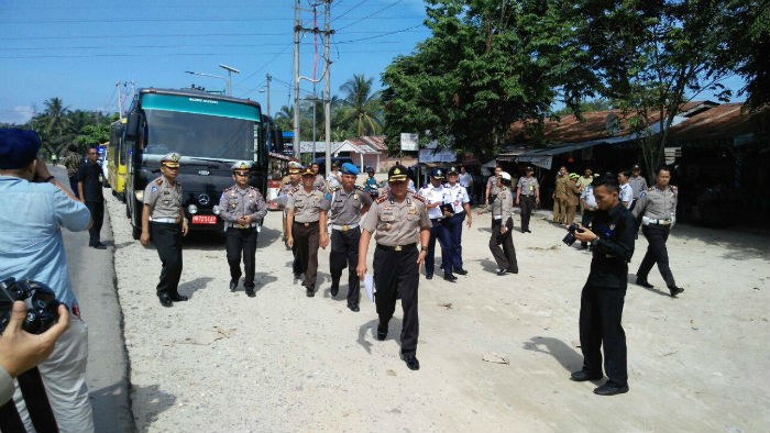 Waka Polda Riau Tinjau Kondisi Jalan Lintas Duri-Pekanbaru