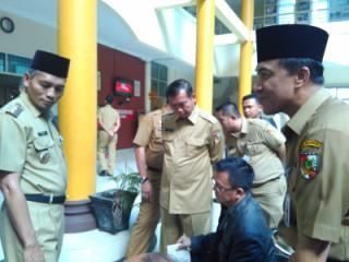 Wako, Wawako, Sekda, Turun Bareng Pantau Pelayanan