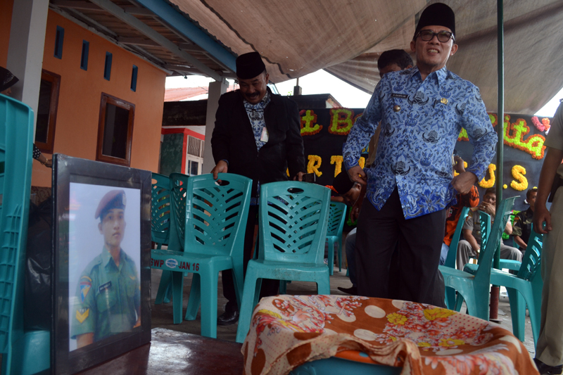 Walikota Dumai Sebut Sosok Sertu Bayu Pemuda Kebanggan Dumai