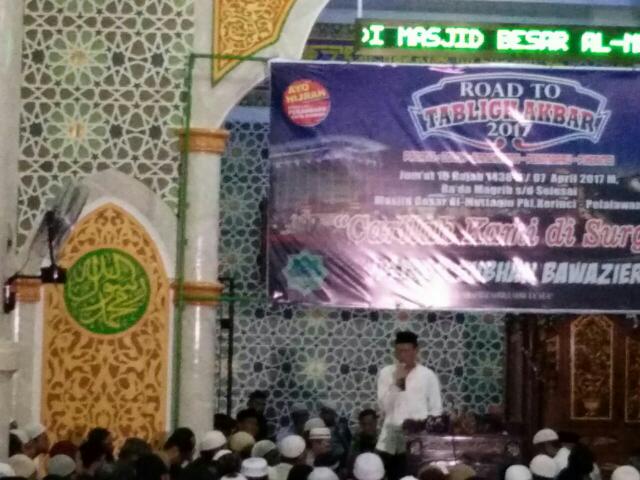 Zardewan: Tabligh Akbar untuk Menjaga Ukuwah Islamiah